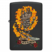 ��������� Zippo 48954 - Rick Rietveld - Black Matte