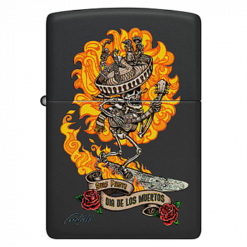 ��������� Zippo 48954 - Rick Rietveld - Black Matte