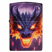 ��������� Zippo 46251 - Glowing Dragon - Glow In The Dark Green