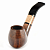 Трубка Amadeus Briar Olive - 22 (фильтр 9 мм)