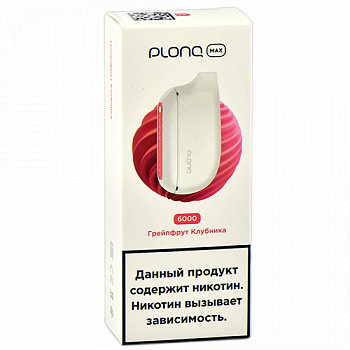 POD-система Plonq Max - Грейпфрут - Клубника (6000 затяжек) - 2% - (1 шт.) POD-система Plonq Max - Грейпфрут - Клубника (6000 затяжек) - 2% - (1 шт.)