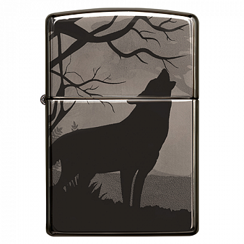 ��������� Zippo 49188 - Wolves - Black Ice�