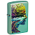 ��������� Zippo 46233 - One with Nature - High Polish Green