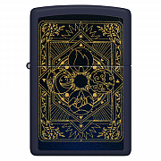 ��������� Zippo 48958 - Elements Design - Navy Matte