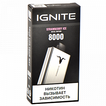 POD-������� Ignite V80 (8.000 �������) - Strawberry Ice - 2% - (1 ��.)