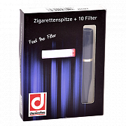 �������� Denicotea Holder Slimline Black/Gold Ring (20234)