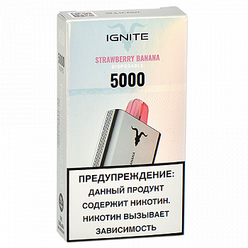 POD-������� Ignite V2 (5.000 �������) - Strawberry - Banana - 2% - (1 ��.)