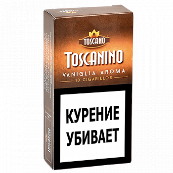 Сигариллы Toscanino - Vanilla (10 шт.) Сигариллы Toscanino - Vanilla (10 шт.)