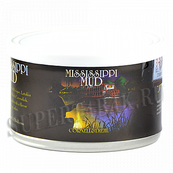 Табак Cornell & Diehl Tinned Blends Mississippi Mud  57 гр. Табак Cornell & Diehl Tinned Blends Mississippi Mud  57 гр.