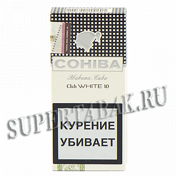 Сигариллы Cohiba Club White 10 шт Сигариллы Cohiba Club White 10 шт