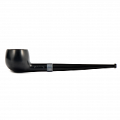 140   Peterson Junior Ebony - Silver Mounted Straight Apple ( ) -1