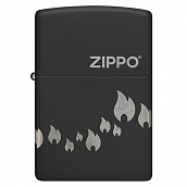 ��������� Zippo 48980 - Classic ZIPPO - Black Matte