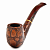 Трубка Savinelli Alligator - Brown 606 (6 мм фильтр)