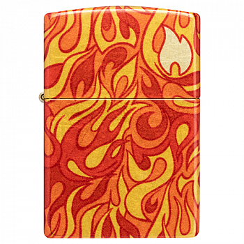 ��������� Zippo 48981 - Fire - 540 Tumbled Brass