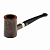 Трубка Peterson Speciality Pipes - Tankard - Smooth Nickel Mounted P-Lip (без фильтра)